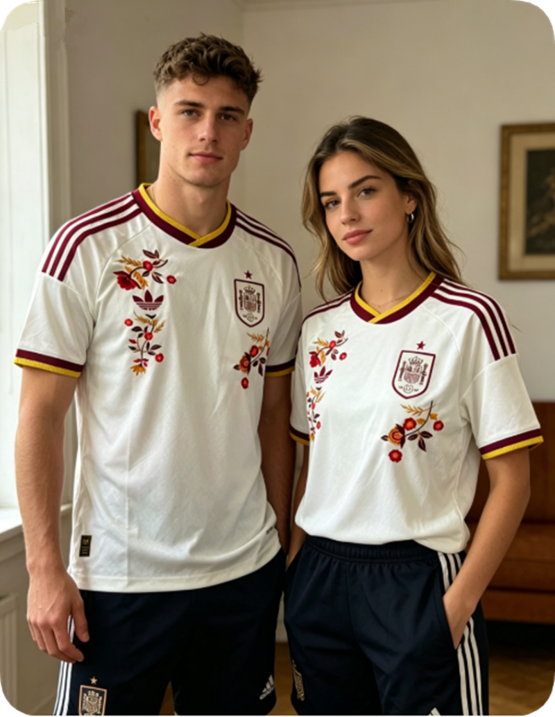 Spain Away Jersey World Cup Special edition embroidered jersey 2026