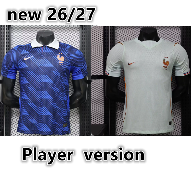 Player 2026 2027 World Cup National Team France jersey Home and away New adult 26 27 France soccer jersey