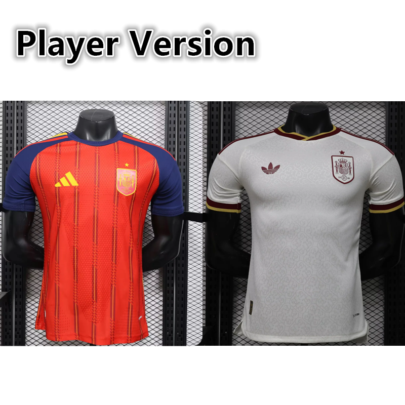 Spain Home Away Match Jersey Player Version World Cup 2026