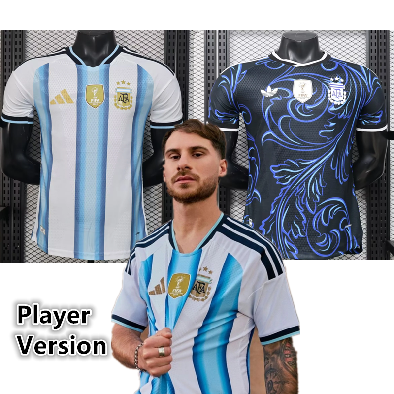 Argentina Home Away Match Jersey Player Version World Cup 2026