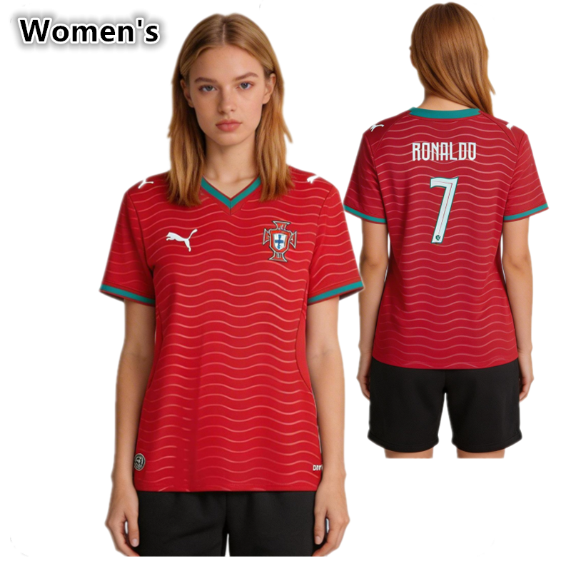 Women's Portugal Home Jersey World Cup 2026 Portugal soccer jersey