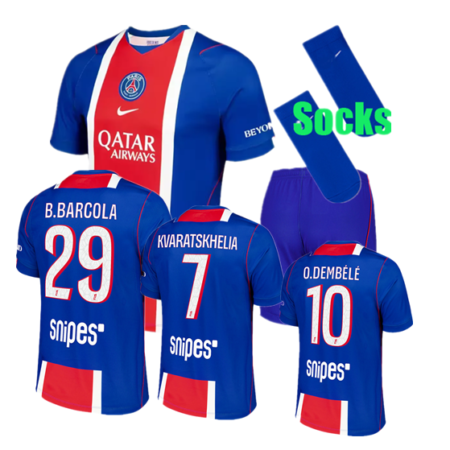 2026 2027 psg jersey new Home and away adult kids kis 26- 27 psg soccer jersey
