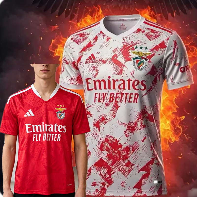 Benfica Home Jersey 26 27 soccer jersey