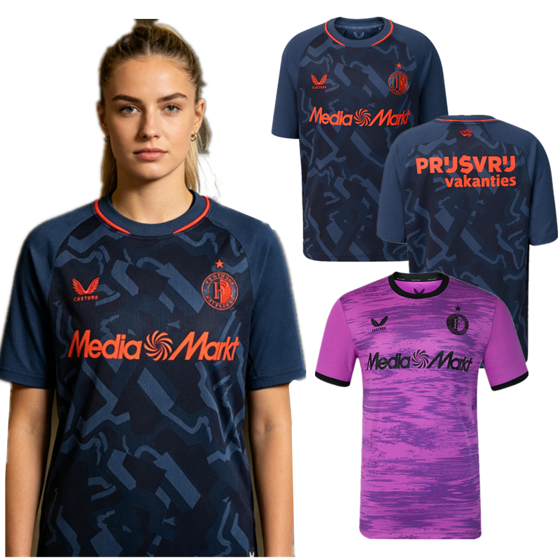 26-27 new Feyenoord third jersey adult Home and away 2026 2027 Feyenoord soccer jersey