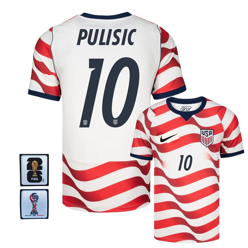 26/27 Fans Edition United States 2026/27 Men'S United States Home Short Sleeves Football Jersey
