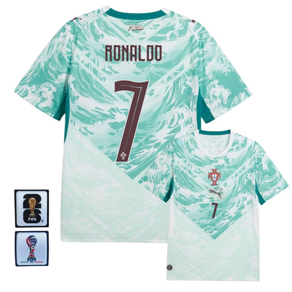 Fans Edition Portugal 2026/27 Men'S Portugal Away Short Sleeves Football Jersey