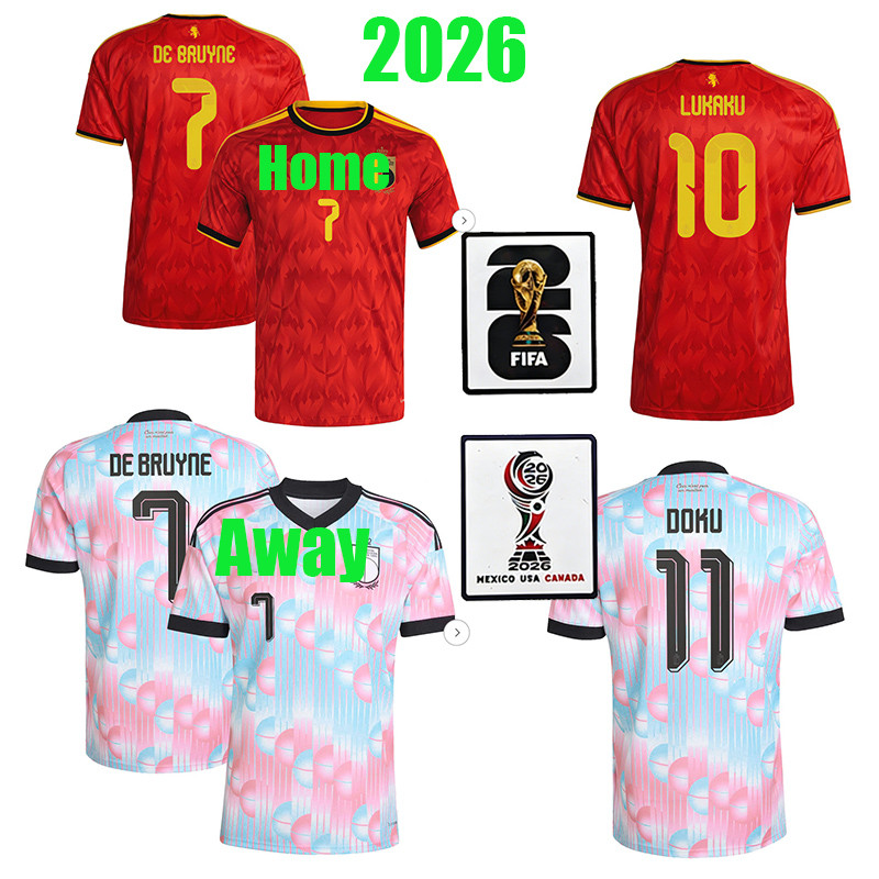 26- 27 Belgium jersey adult kit kids kit Home and away 2026 2027 Belgium soccer jersey