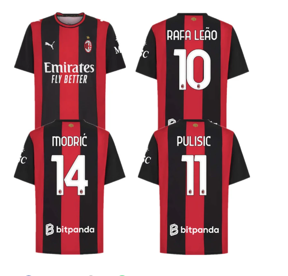 26 27 AC Milan jersey Home and away 2026 2027 AC Milan soccer jersey