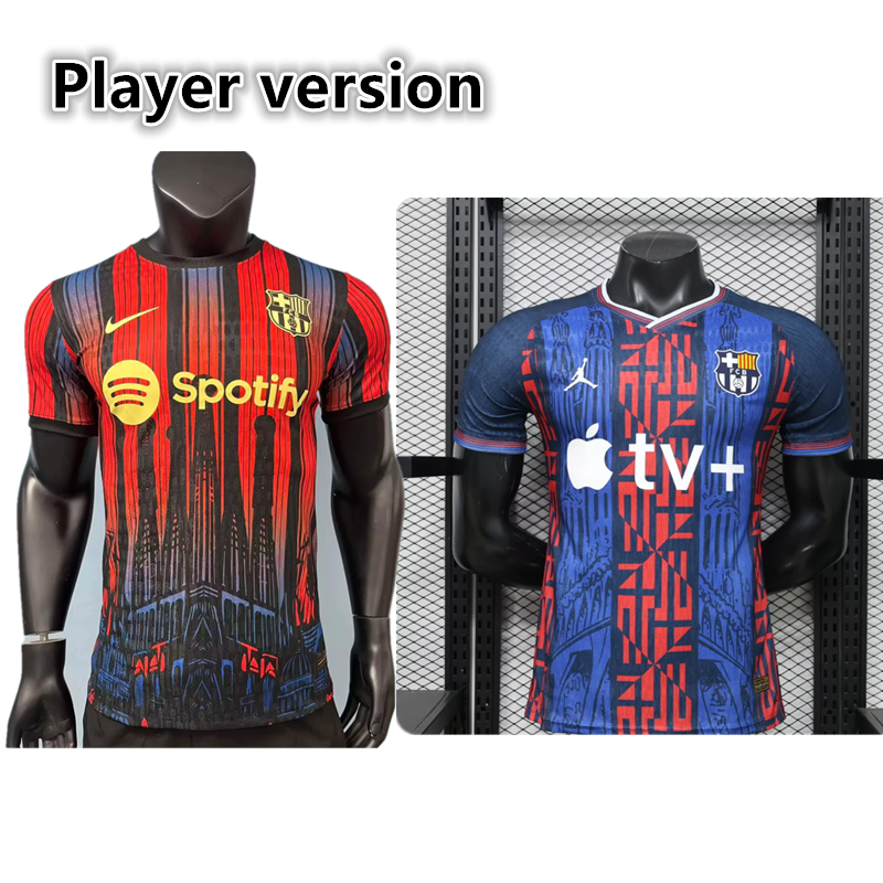 Player 2026 2027 Barcelona Special Edition jersey Home and away New adult 26 27 Barcelona soccer jersey
