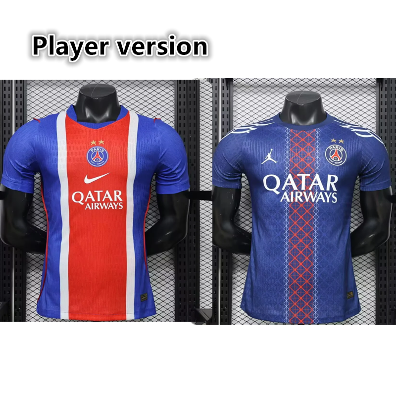 Player 2026 2027 Paris main double star jersey Home and away New adult 26 27 Paris soccer jersey