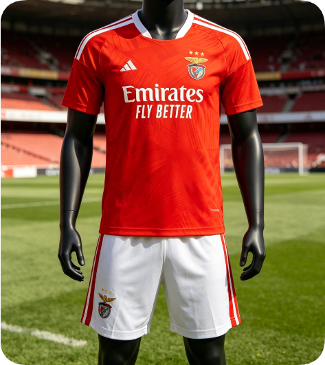 2026 2027 Kids Benfica Home Jersey Kit soccer jersey