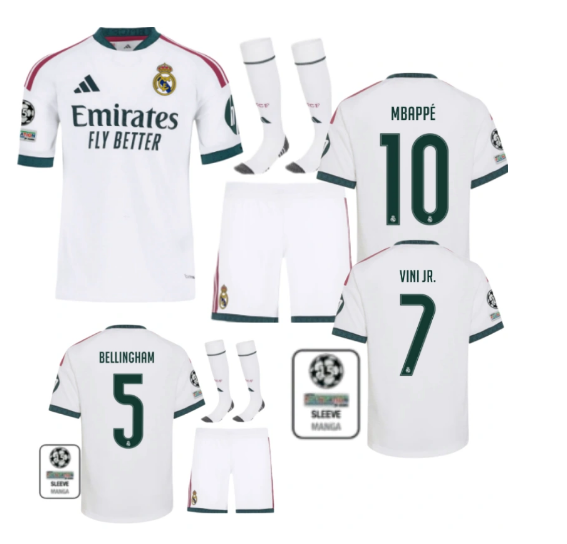 2026 2027 Real Madrid jersey Home and away 26 27 Real Madrid soccer jersey