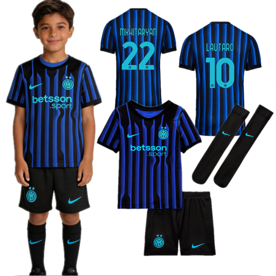 2025-2026 Inter Milan Home adult Kids Jersey Full Kit 2025/26 soccer jersey