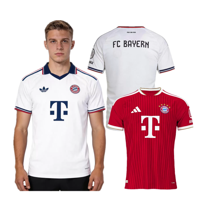 26 27 Bayern Munich Home and away adult Jersey 2026 2027 Bayern Munich soccer jersey