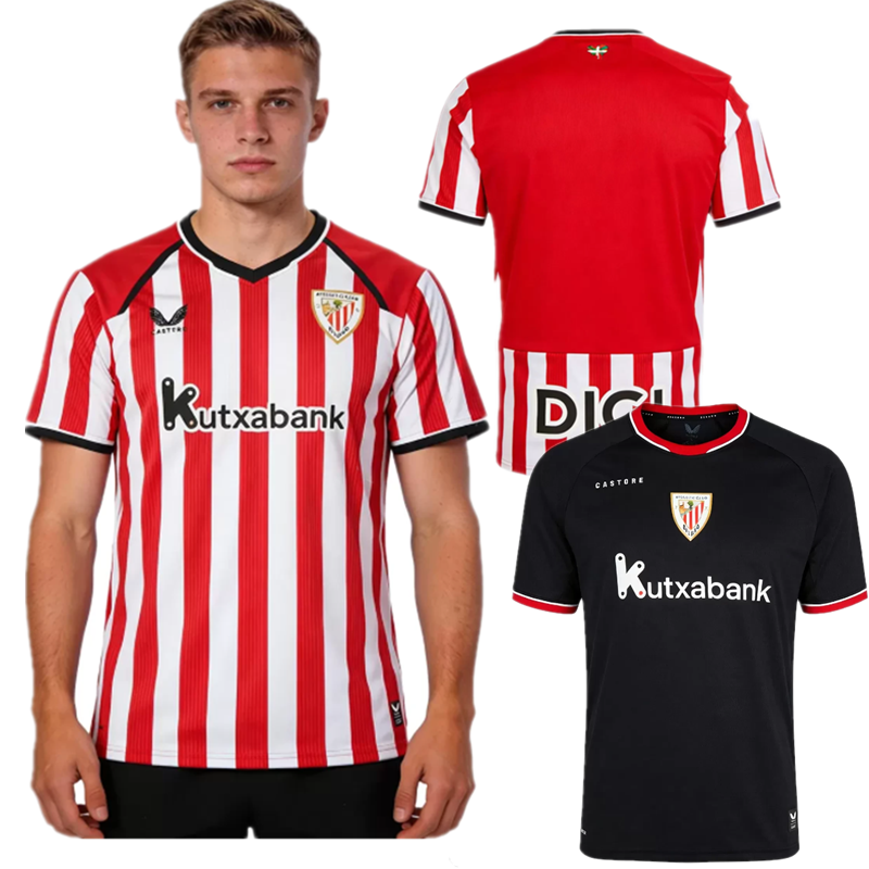 26 27 Athletic Bilbao Home and away adult Jersey 2026 2027 Athletic Bilbao soccer jersey
