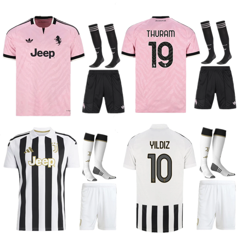 26 27 Juventus Home Away adult kids kit Jersey 2026 2027 Juventus soccer jersey