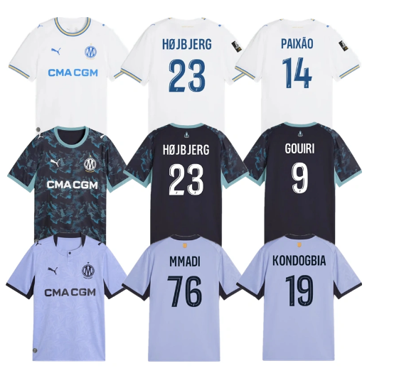 26 27 Marseille Home and away adult Jersey 2026 2027Marseille soccer jersey