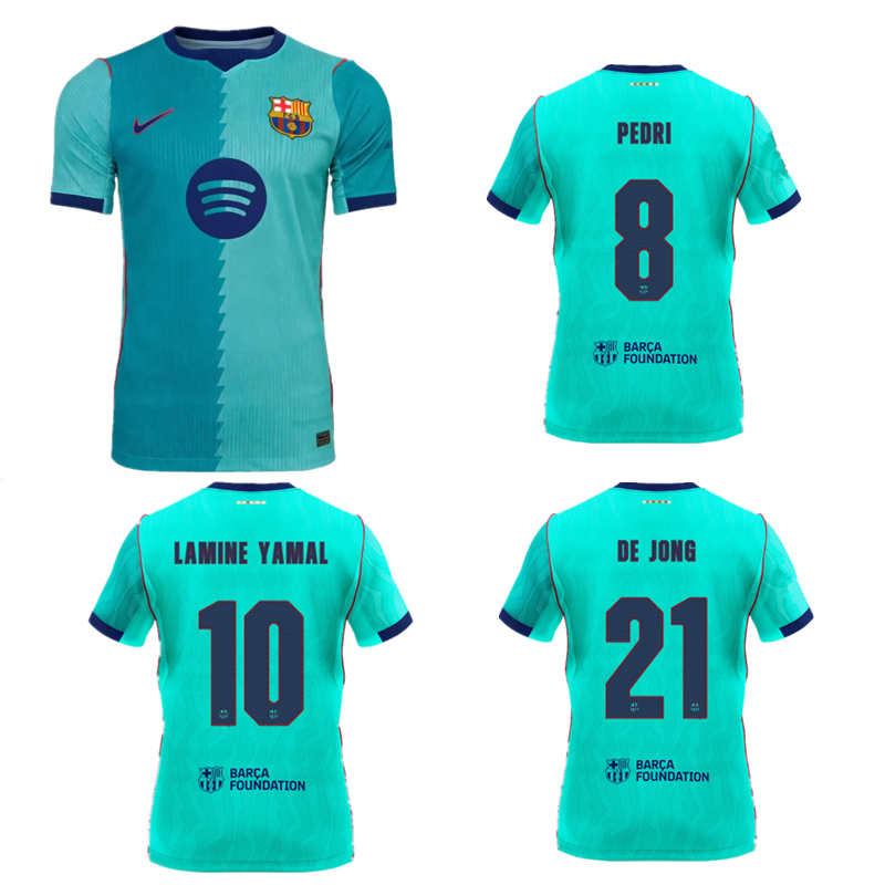 26-27 FC Barcelona UCL Men's third Football jersey 2026 2027 Barcelona jersey soccer jersey