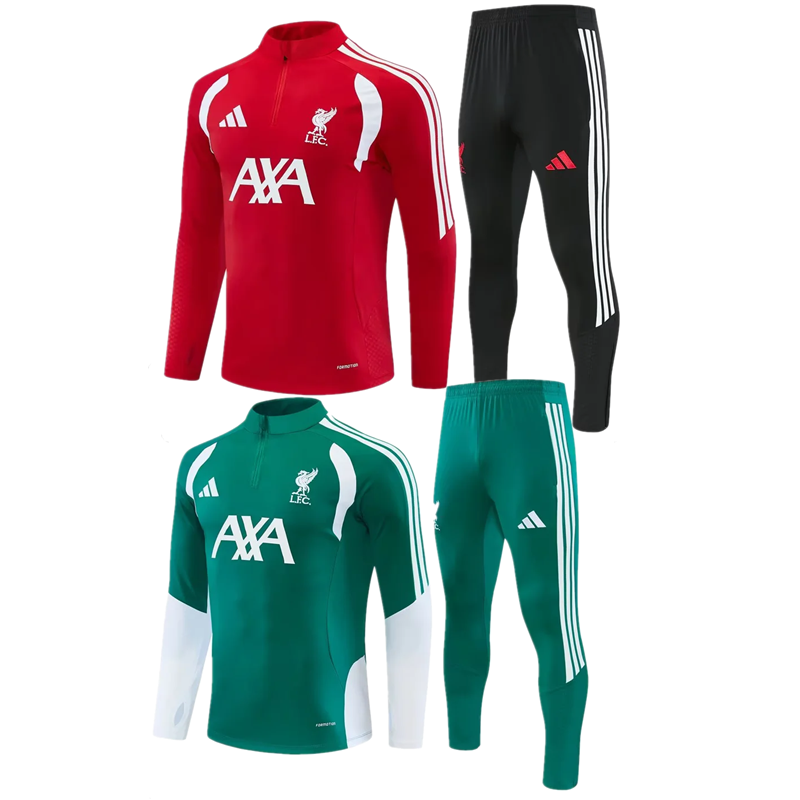2026 2027 Liverpool kids kit New training coat jacket jersey adult kit kids kit 26 27 Liverpool soccer jersey