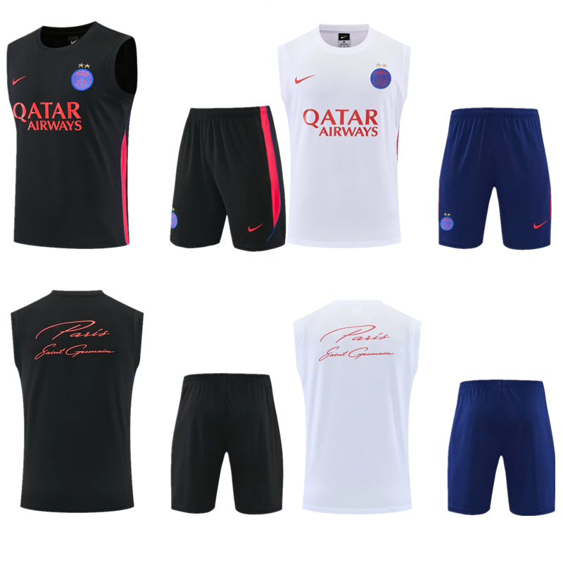 26 27 Paris Training jersey adult kids kit Home and away 2026 2027 Paris vest Training soccer jersey