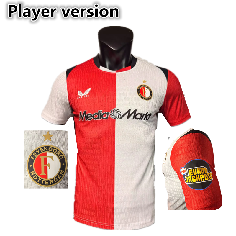 Player 2026 2027 Feyenoord jersey Home Away adult 26 27 Feyenoord soccer jersey
