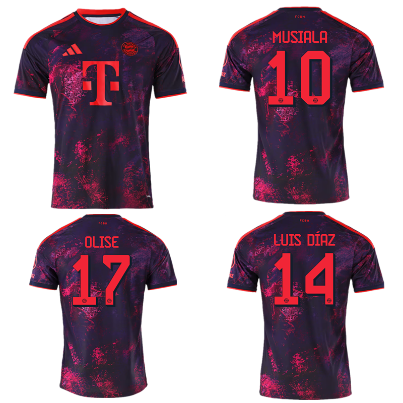 26-27 Bayern Munich Champions League away kit Football jersey 2026 2027 Bayern Munich jersey soccer jersey