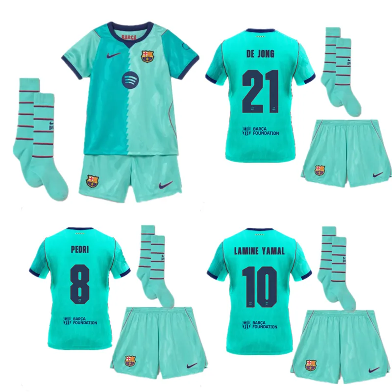 26-27 FC Barcelona UCL Men’s third Adult kids Kit Football jersey 2026 2027 Barcelona soccer jersey