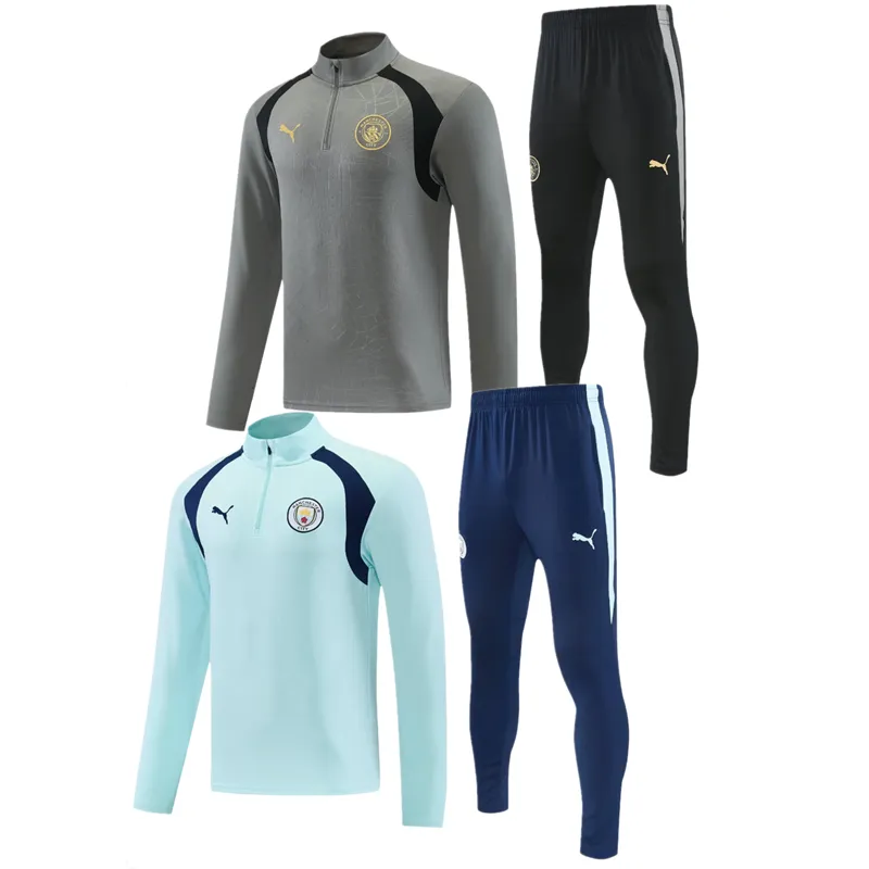 2026 2027 Manchester City New training uniform jersey adult kit kids kit 26 27 Manchester City soccer jersey