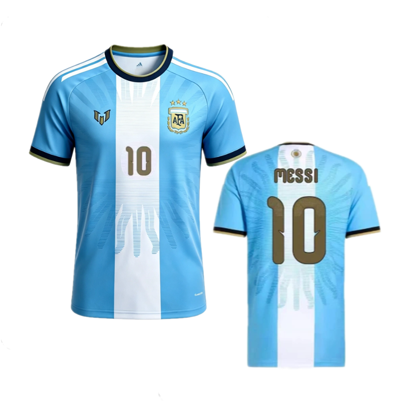 26-27 Messi Memorial Edition Farewell Match Men’s third Adult Football jersey 2026 2027 Argentina soccer jersey S-4XL