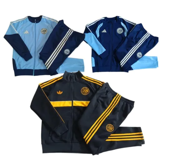 2026 2027 New Ajax training coat jacket Jordan jersey Pocket zipper pants adult kit New 26 27 Ajax coat jacket soccer jersey