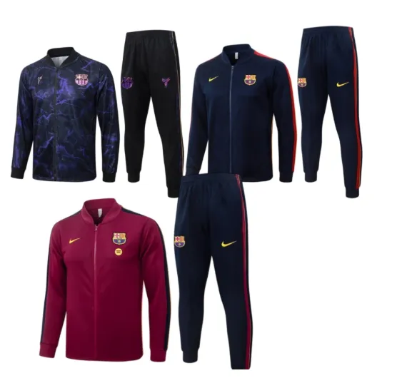 2026 2027 New Barcelona training coat jacket Jordan jersey Pocket zipper pants adult kit New 26 27 Barcelona coat jacket soccer jersey